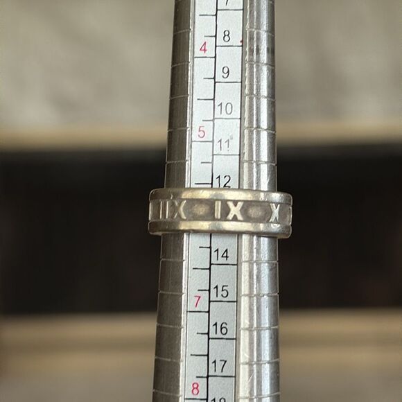 Tiffany & Co. Atlas Ring 925 Sterling Silver - Picture 7 of 7